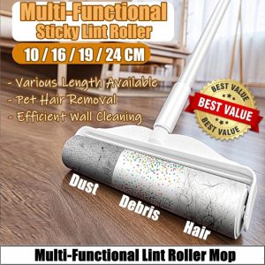 Sticky Lint Roller Mop